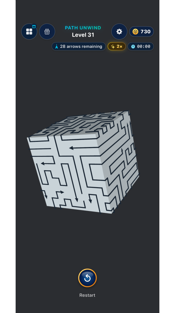 Unwind the cube