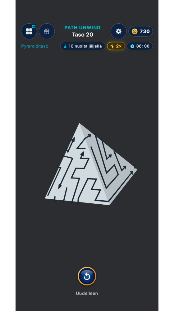 Pyramidit tuovat uuden näkökulman