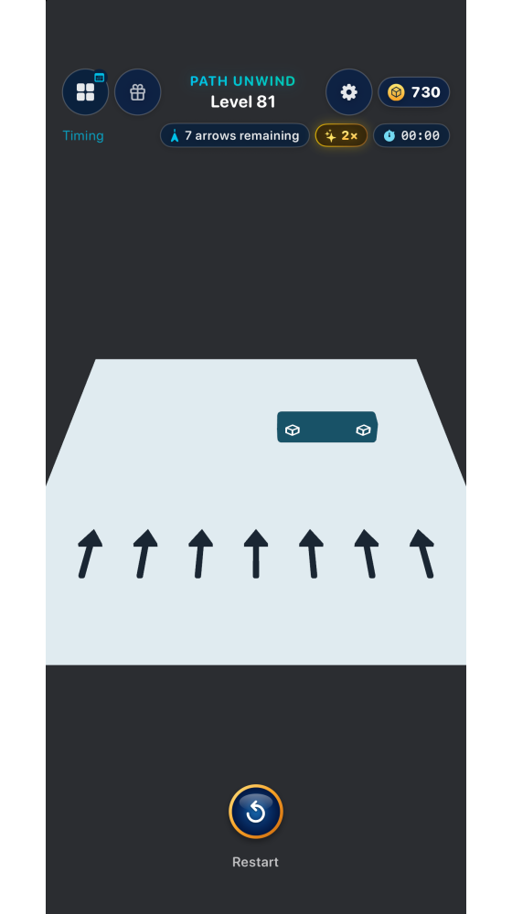 Find the right moment to release an arrow