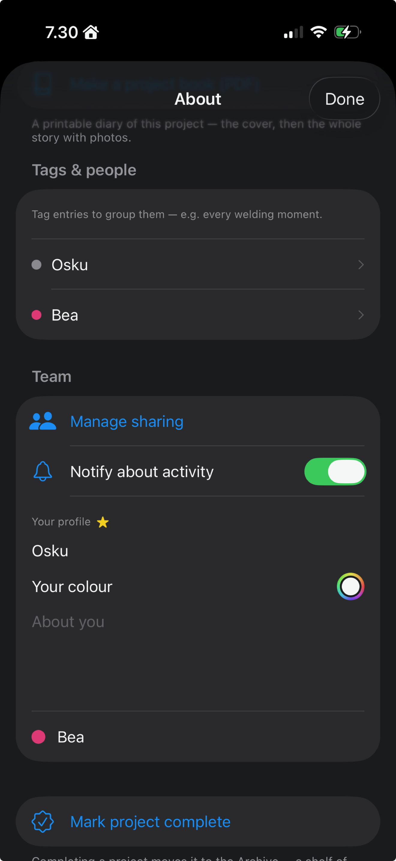 Build it together, everyone credited